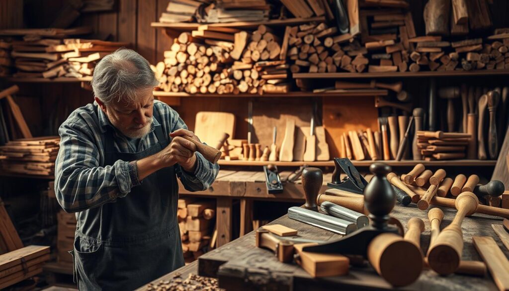 Eschenholz in der Werkzeugherstellung