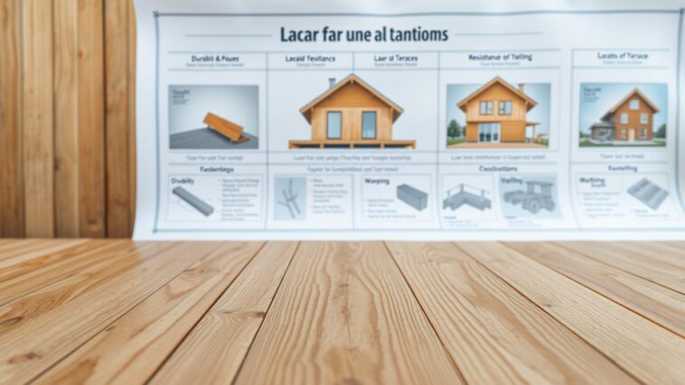 Lärchenholz: Vor- und Nachteile für Fassaden, Terrassen und Bauprojekte