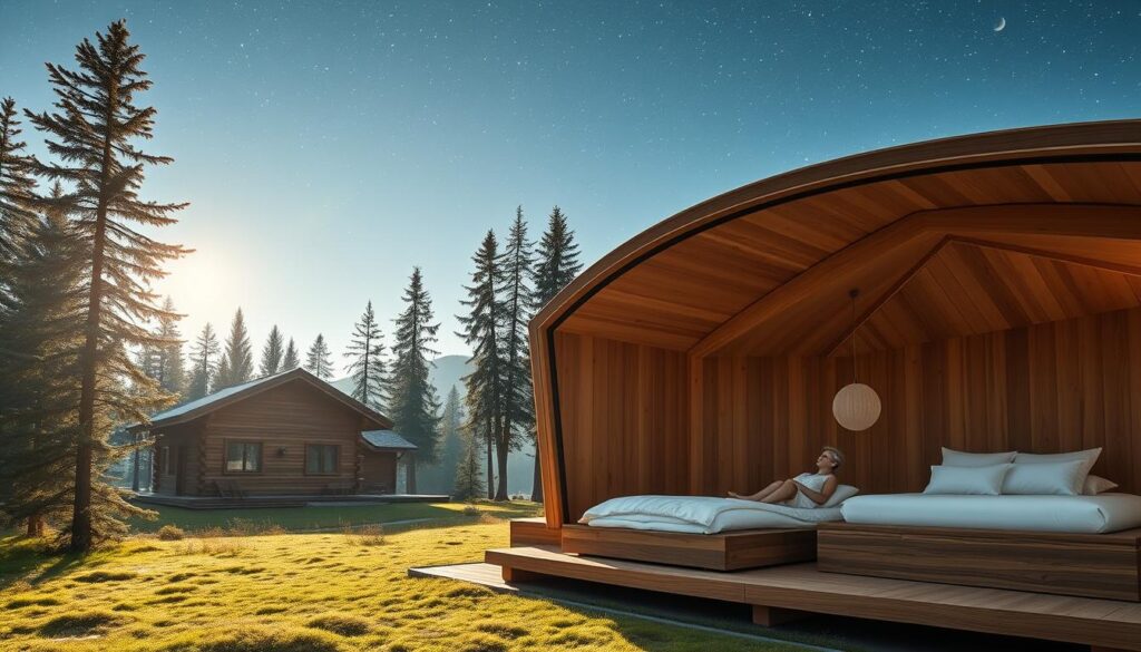 Zukunft Zirbenholz Wellness Schlafindustrie