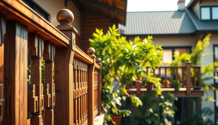 Balkon- und Geländerkonstruktionen aus Holz: Anforderungen und Gestaltung