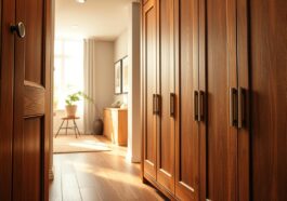 Garderobe aus Holz selber bauen: kreative Ideen für Flur und Eingang