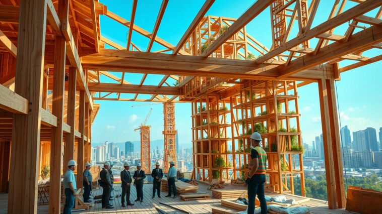 Holz als Baustoff der Zukunft: Chancen, Innovationen und Perspektiven