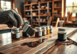 Holz beizen: Farbtöne verändern und Oberfläche vorbereiten