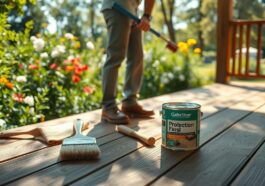 Holz im Außenbereich pflegen: Schutz vor Feuchtigkeit, UV-Strahlung und Schmutz