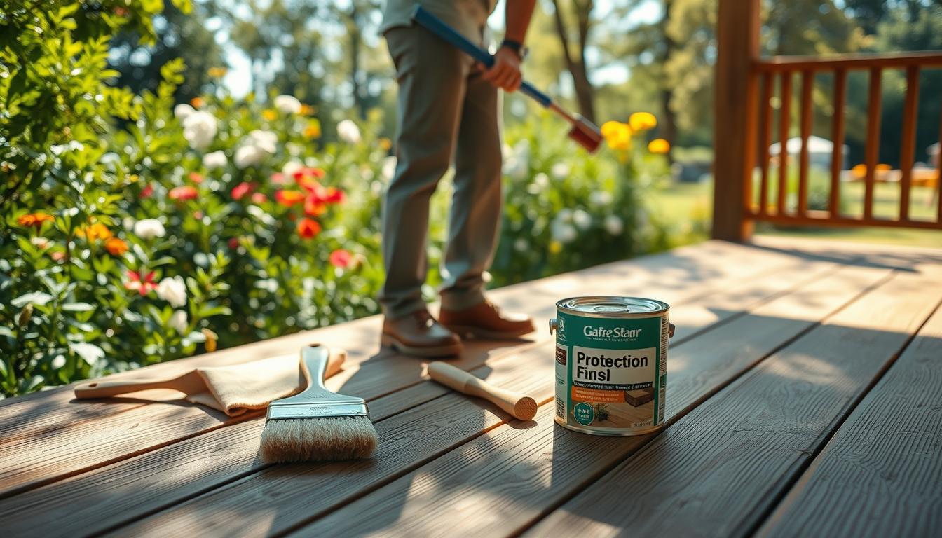 Holz im Außenbereich pflegen: Schutz vor Feuchtigkeit, UV-Strahlung und Schmutz