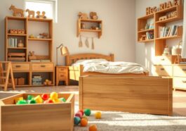 Holz im Kinderzimmer: sichere Produkte für Spiel und Einrichtung