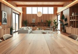 Holz in der Innenarchitektur: warme Materialien für zeitloses Wohnen