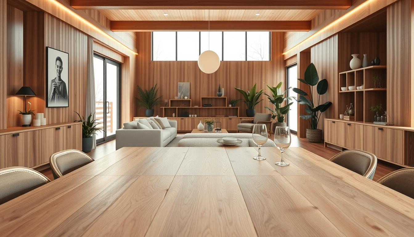 Holz in der Innenarchitektur: warme Materialien für zeitloses Wohnen