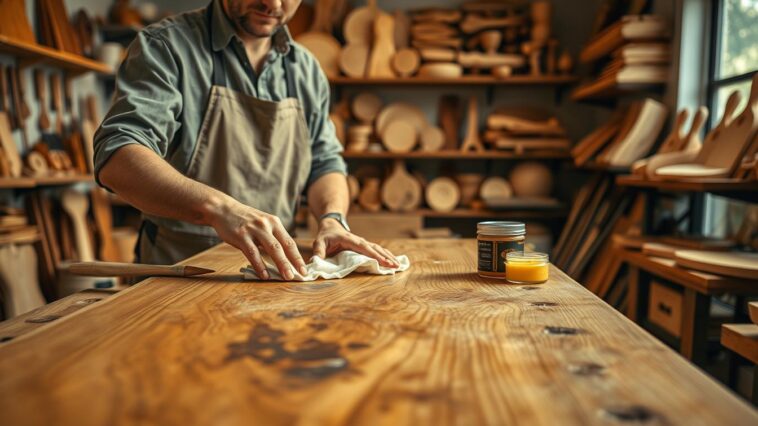 Holz mit Wachs behandeln: Vorteile, Vorbereitung und richtige Technik