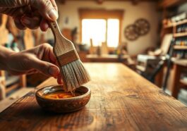 Holz ölen: welche Öle geeignet sind und wie die Anwendung gelingt