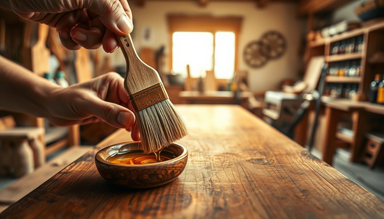 Holz ölen: welche Öle geeignet sind und wie die Anwendung gelingt