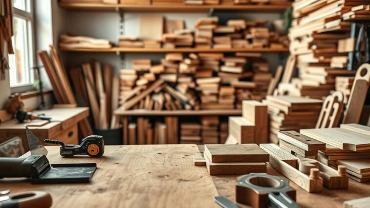 Holzbearbeitung für Anfänger: die wichtigsten Werkzeuge und Techniken