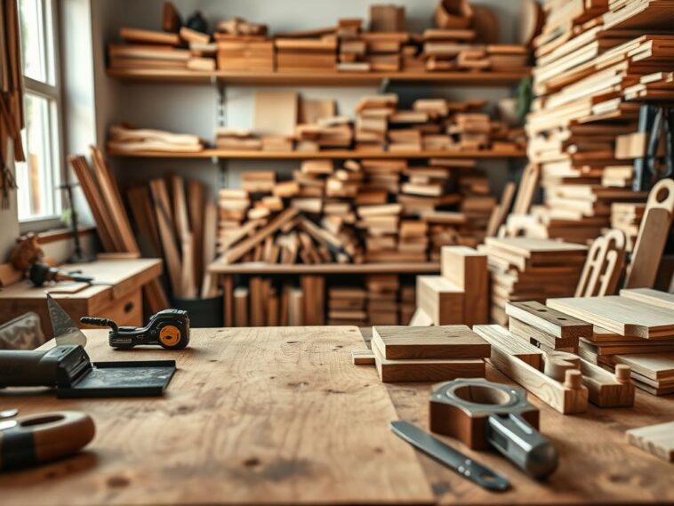 Holzbearbeitung für Anfänger: die wichtigsten Werkzeuge und Techniken