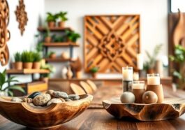 Holzdekoration für Wand und Tisch: aktuelle Trends und Inspirationen