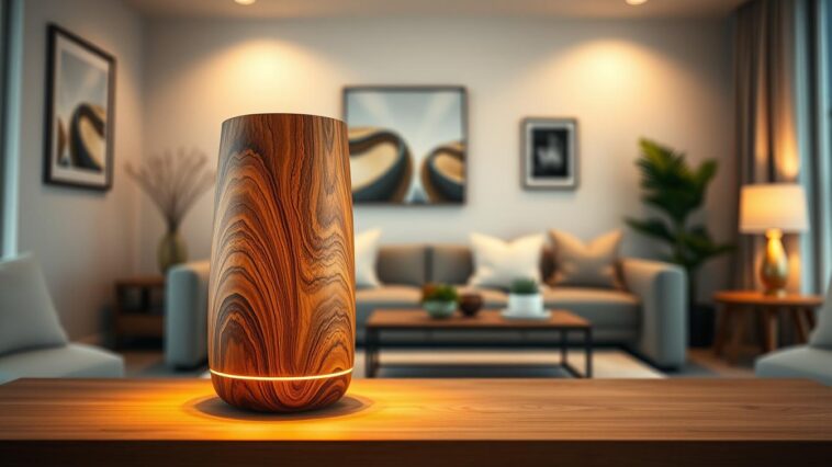 Holzlampe mit LED selber bauen: warmes Licht und moderner Look