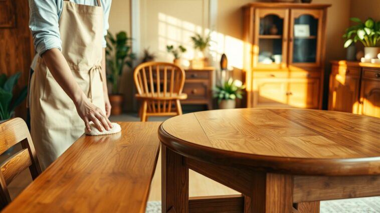 Holzmöbel richtig pflegen: einfache Tipps für dauerhafte Schönheit