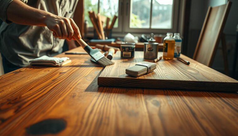 Holzoberflächen auffrischen: einfache Methoden für neuen Glanz