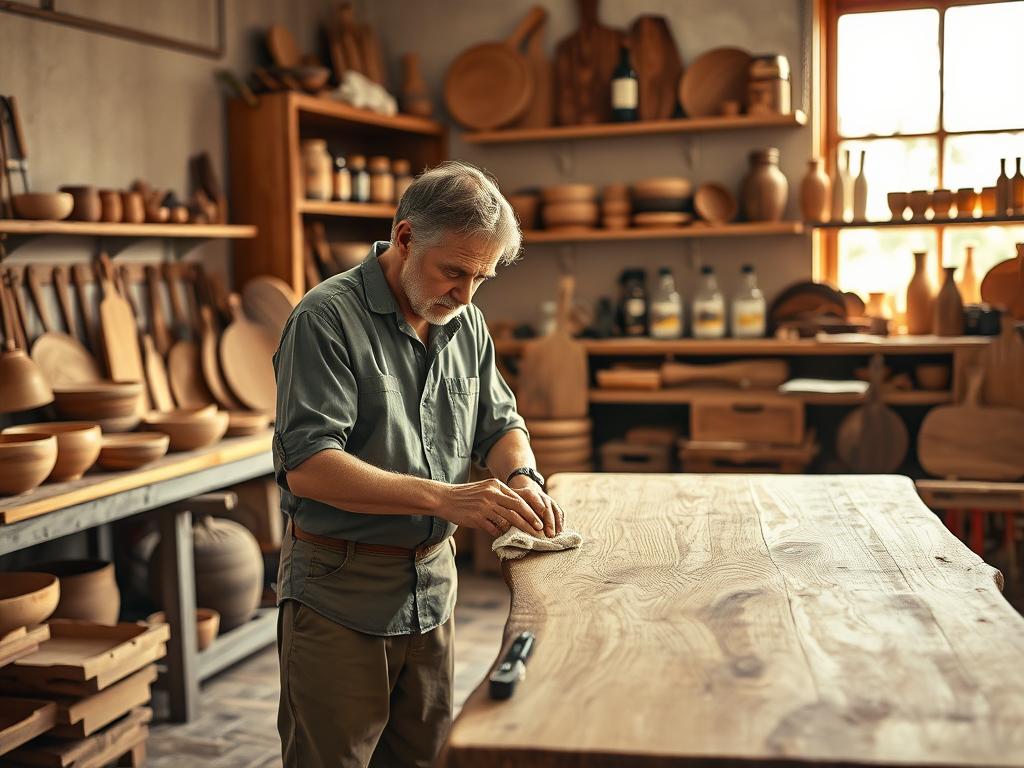 Holzprodukte richtig ölen: natürliche Pflege für langlebige Qualität