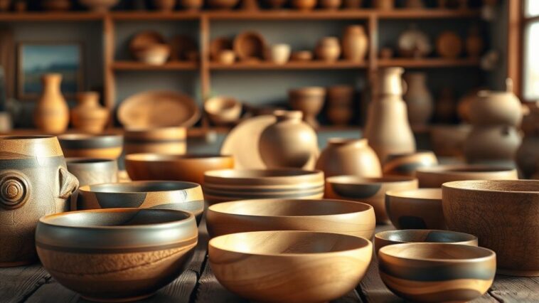 Holzschalen und Holzgefäße: Herstellung, Pflege und Einsatz im Alltag