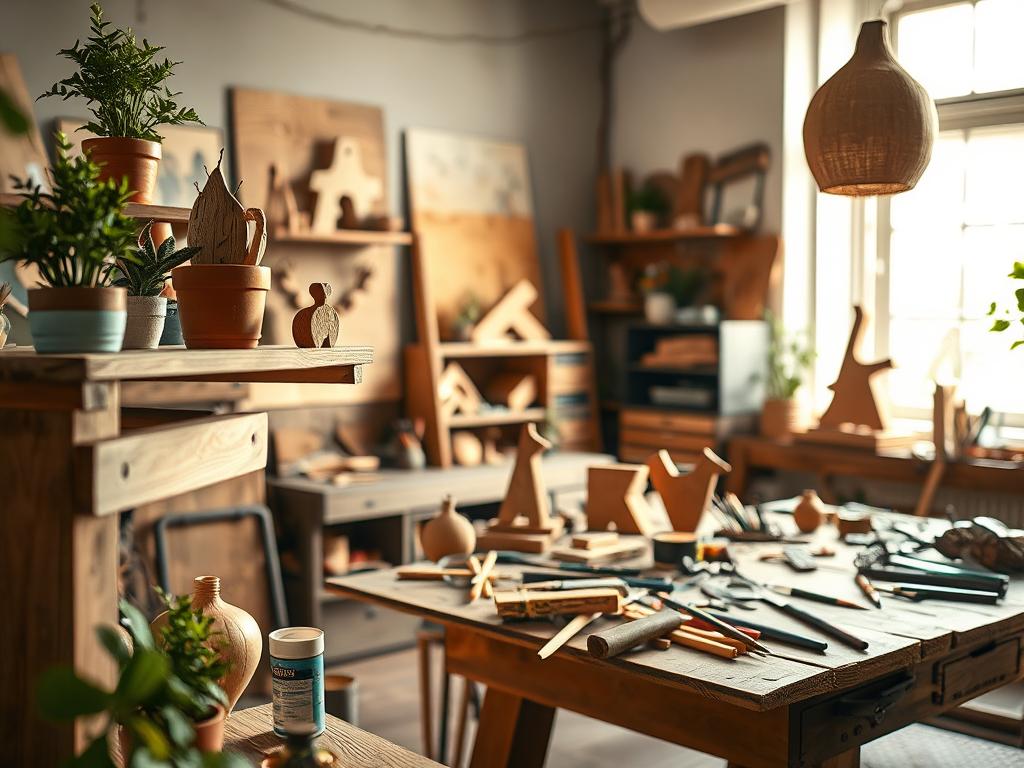 Kreative Projekte aus Holzresten: Upcycling-Ideen für Zuhause