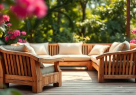 Lounge-Sofa aus Holz selber bauen: gemütliche Outdoor-Sitzmöbel