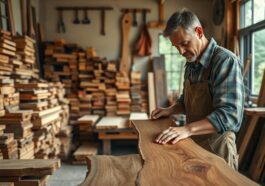Nachhaltiges Arbeiten mit Holz: regionale Hölzer umweltfreundliche Behandlung