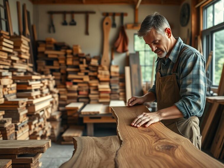 Nachhaltiges Arbeiten mit Holz: regionale Hölzer umweltfreundliche Behandlung