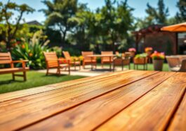 Outdoor-Holzprodukte wetterfest machen: Materialien und Schutzmethoden