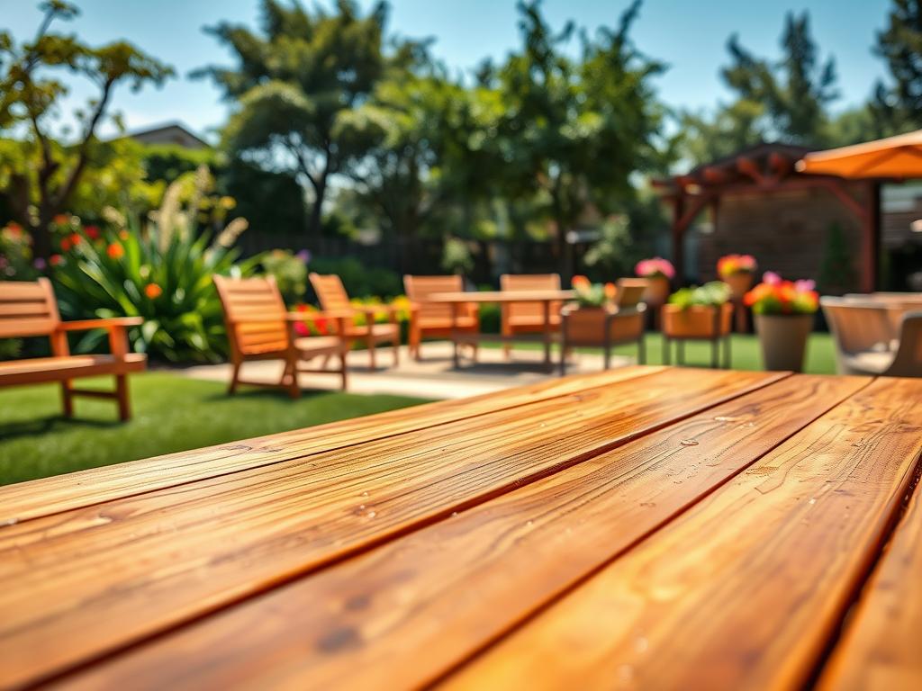 Outdoor-Holzprodukte wetterfest machen: Materialien und Schutzmethoden