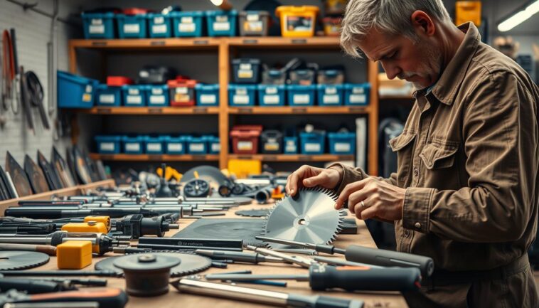 Sägenblätter und Fräser pflegen: so bleiben sie scharf und langlebig