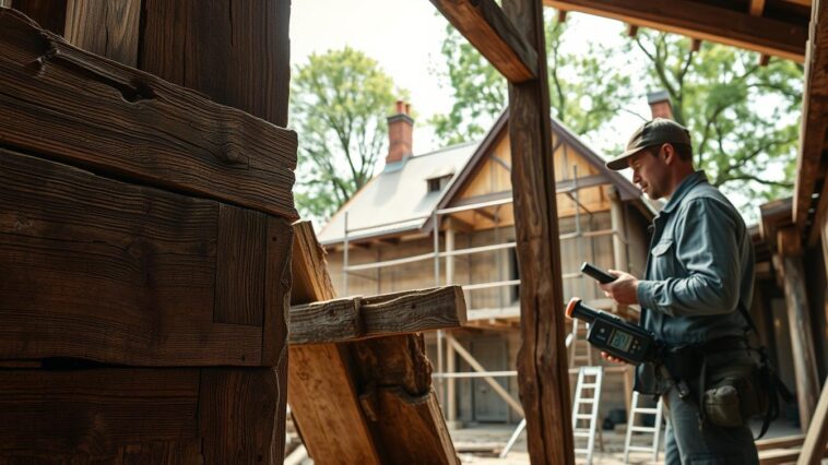 Sanierung alter Holzkonstruktionen: Schadensbilder, Reparatur und Verstärkung