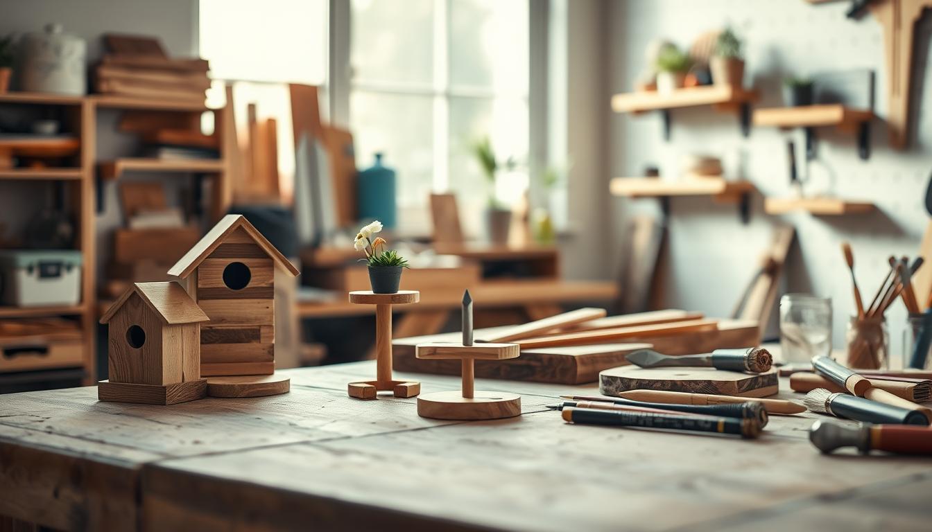 Upcycling-Projekte aus Holzresten: kreative Ideen für kleine DIY-Arbeiten