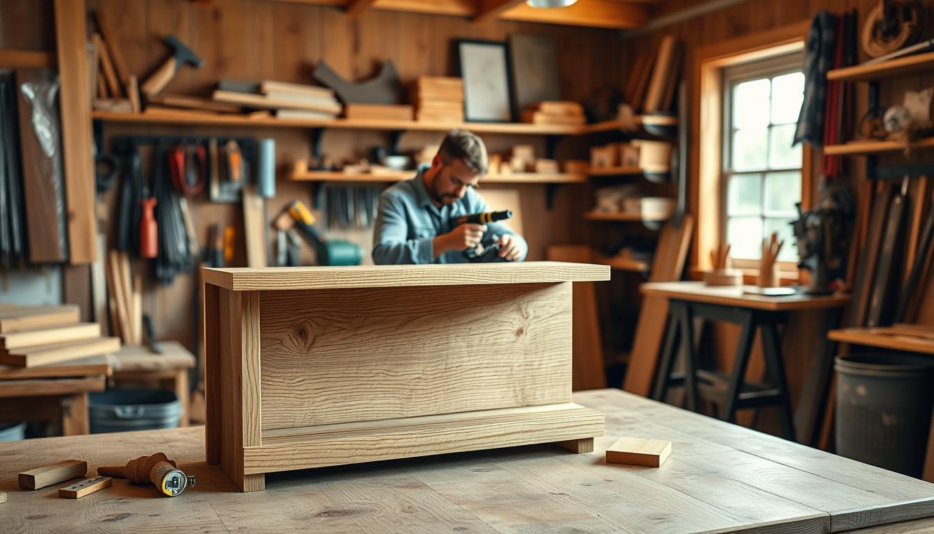 Wandregal aus Holz selber bauen: einfache Anleitung für Einsteiger