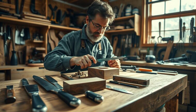 Werkzeuge richtig schärfen: Methoden, Hilfsmittel und praktische Tipps