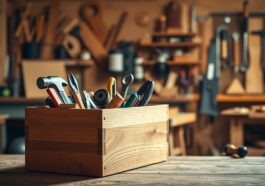 Werkzeugkiste aus Holz selber bauen: praktischer Begleiter für Heimwerker